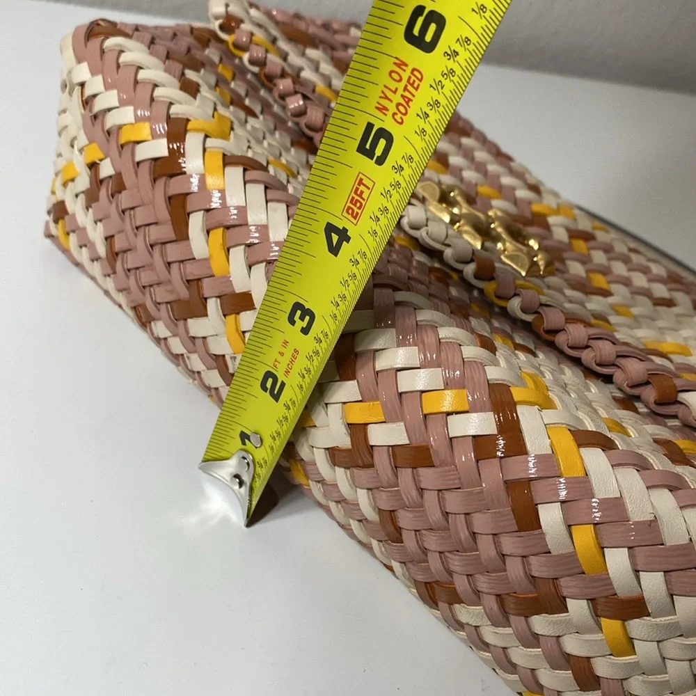 NWT Tory Burch Kira Woven Small Convertible Shoulder Bag - Picture 12 of 12
